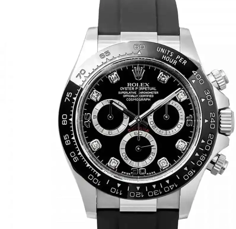 Prestigious Jewelers Daytona Black 116519LN Rolex 0605